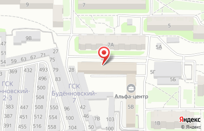 Агентство недвижимости Ассорти на улице Будённого на карте