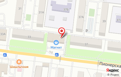 Мир Продуктов на Пионерской улице на карте