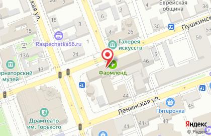 Салон штор Прованс на Пушкинской улице на карте