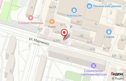 Ритуальный салон на улице Рождественского на карте