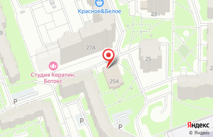 Супермаркет Магнит на улице Наседкина на карте