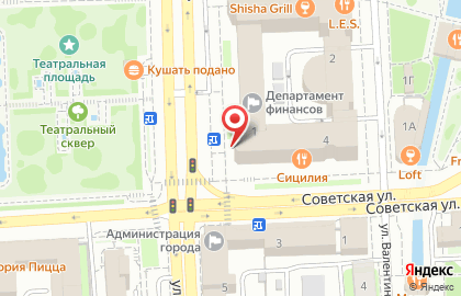 Рекламное агентство Marketing Line на Советской улице на карте