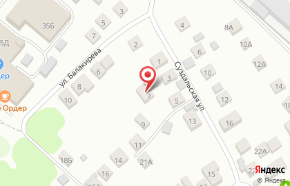 Торгово-сервисная компания Азбука ремонта на Суздальской улице на карте