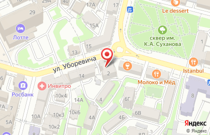 Студия немецких кухонь Nolte в Ленинском районе на карте