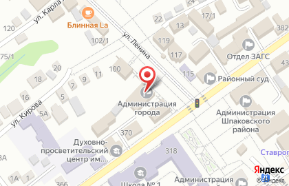 Компания Warnax на улице Ленина на карте