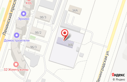 Детский сад №2 компенсирующего вида в Левобережном районе на карте