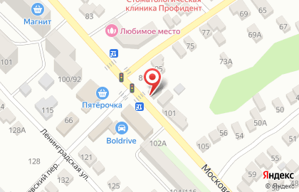 Top100-dosok в Азове на карте