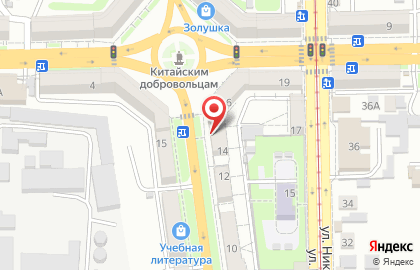 Магазин Дари цветы на улице Пожарского на карте