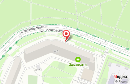 Уют на улице Исаковского на карте
