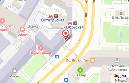 Кофейня фиксированных цен Cofix на Октябрьской на карте