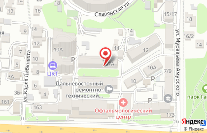 Служба доставки Курьер Сервис Экспресс Владивосток на Светланской улице на карте