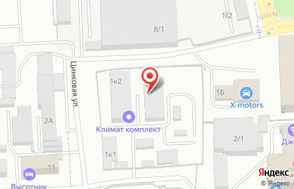 Транспортно-экспедиционная компания Форсаж в Курчатовском районе на карте
