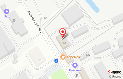Хавас на Монтажном проезде на карте