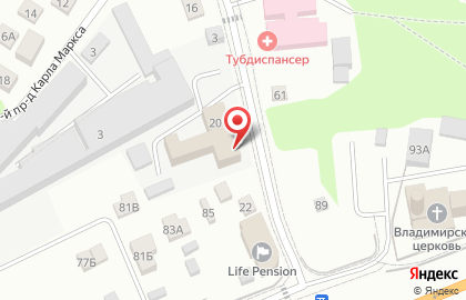 Управление вневедомственной охраны ВНГ по Московской области на карте