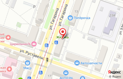 Бистро Парус на карте