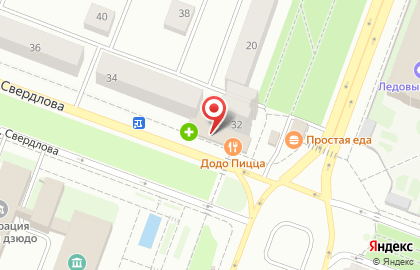 Зоомагазин Мурзик на улице Свердлова на карте