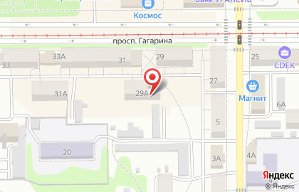 Больница Прокопьевская городская больница на проспекте Гагарина на карте