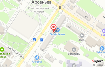 Салон-магазин МТС на Калининской улице на карте