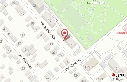 Супермаркет Пятёрочка в Промышленном районе на карте