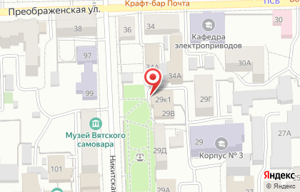 Чизкеечная в Кирове на карте