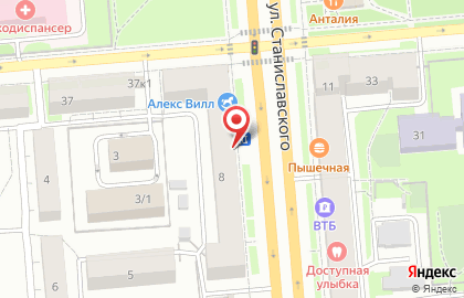 Магазин алкогольной продукции Напитки для души на улице Станиславского на карте
