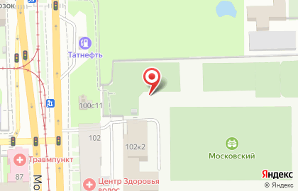 Аларм на Московском проспекте на карте