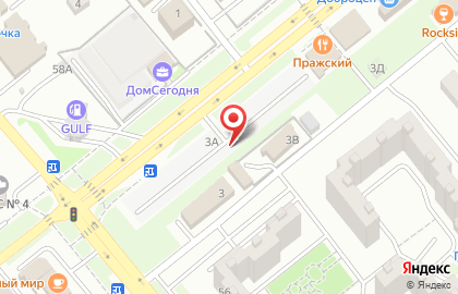 Автостоянка в Ростове-на-Дону на карте