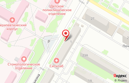 Медицинский центр КардиоСервис на карте