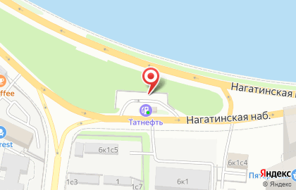 Татнефть в Москве на карте