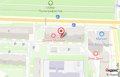 Интернет-провайдер Айтипекс на карте