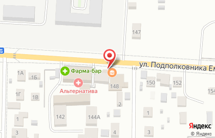 Продуктовый магазин в Калининграде на карте