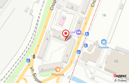 Магазин ортопедии и медтехники Орто плюс на Спортивной улице на карте
