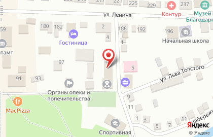 Участковый пункт полиции в Октябрьском переулке на карте