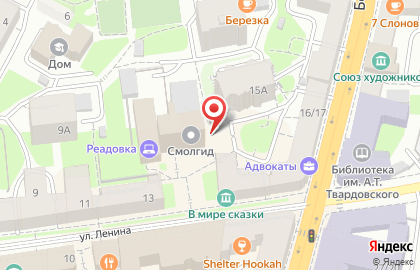 TianDe на улице Ленина на карте