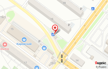 Магазин Цветы для Вас в Железнодорожном районе на карте
