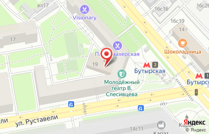Интернет-магазин автозапчастей Автоузел на улице Руставели на карте