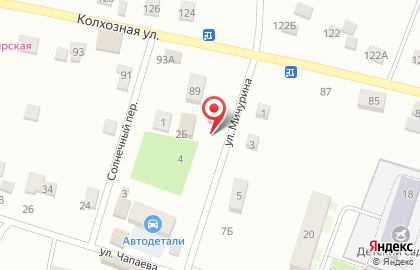 Транспортная служба Зеленоглазое такси на улице Мичурина на карте