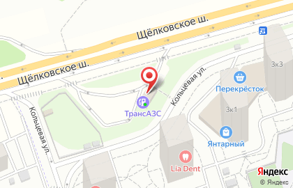ТрансАЗС на Щёлковском шоссе на карте