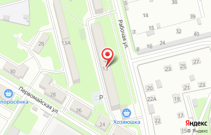 Магазин Хозяюшка в Советской Гавани на карте