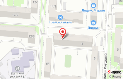 Торгово-монтажная компания Комфорт Плюс в Октябрьском районе на карте