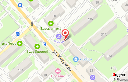 ​Прачечная самообслуживания СамПРАЧКА на улице Кутузова на карте