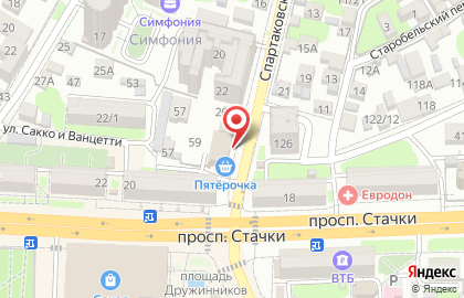 Студия красоты May Nails на Спартаковской улице на карте