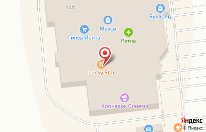 Лето Банк на Октябрьском проспекте на карте