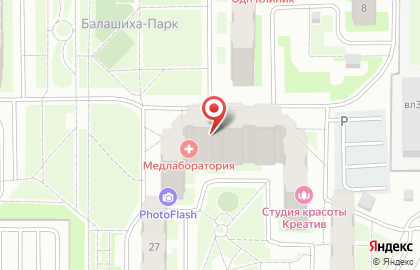 Химчистка-прачечная Аист на улице 40 лет Победы в Балашихе на карте