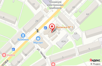 Киоск по продаже овощей и фруктов на улице Маршала Жукова на карте