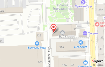 Центр технического обслуживания Рустехпром на улице Энтузиастов на карте