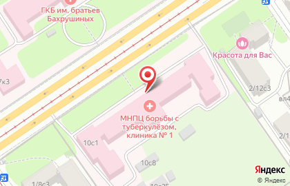 Московский научно-практический центр борьбы с туберкулёзом в Москве на карте