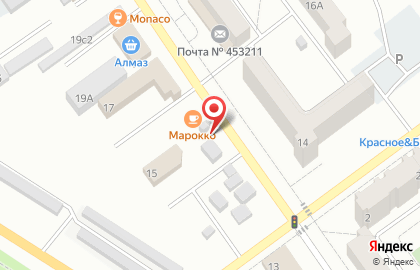Кафе Марокко на Стахановской улице на карте