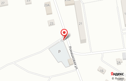 Автостоянка в Тюмени на карте