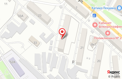 Подростковый клуб Юность в Кировском районе на карте